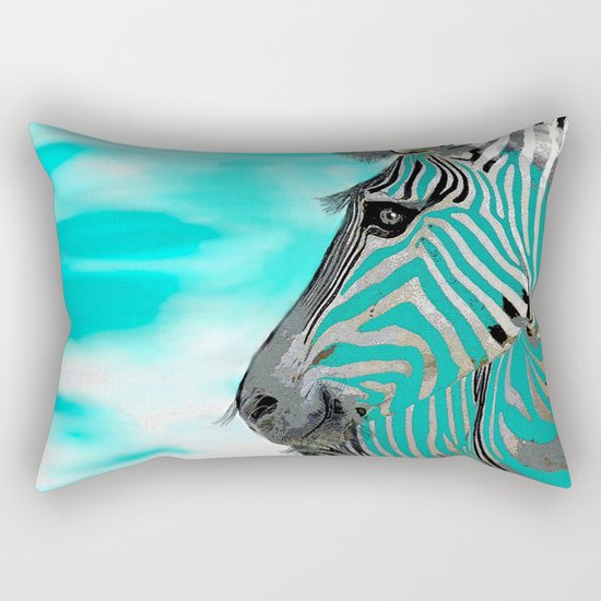 Zebra Rectangular Pillow