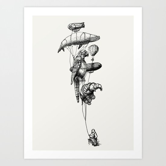 The Helium Menagerie Art Print