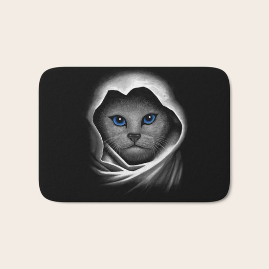 Blue Eyes Bath Mat