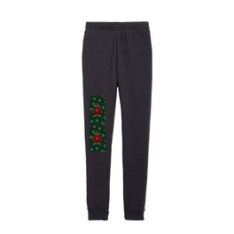Xmas Knitted Christmas Trees Kids Joggers