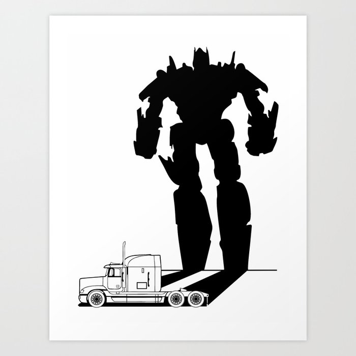 Transformers Prime Optimus Graphic Design iPad Case & Skin for