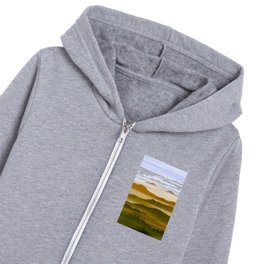 Foggy morning Kids Zip Hoodie