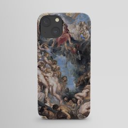 Peter Paul Rubens - The Great Last Judgement iPhone Case