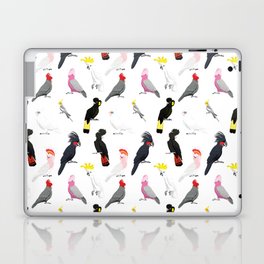 Australian cockatoos pattern Laptop Skin