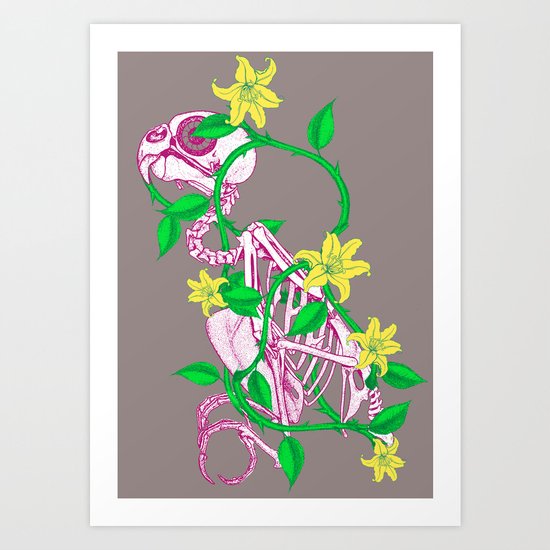 Deathvslife4 Art Print