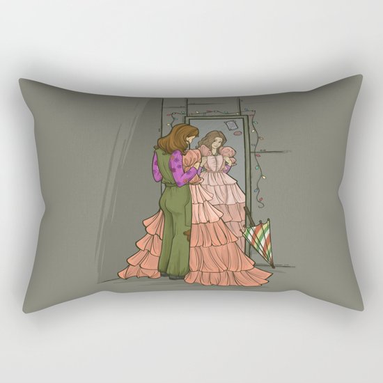 The Shindig Dress Rectangular Pillow