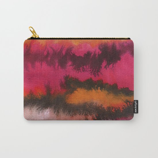 Watercolor abstract landscape 26 Carry-All Pouch