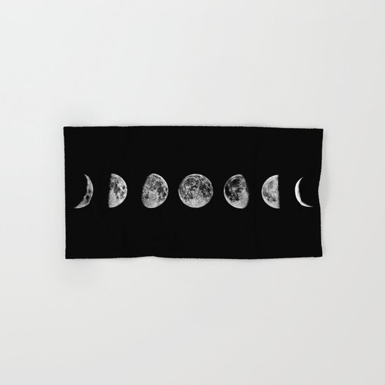 moon phases Hand & Bath Towel