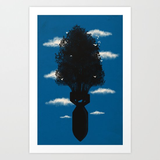The Missile Trees Art Print