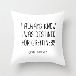 Oprah Winfrey Throw Pillows For Any Room Or Decor Style Society6
