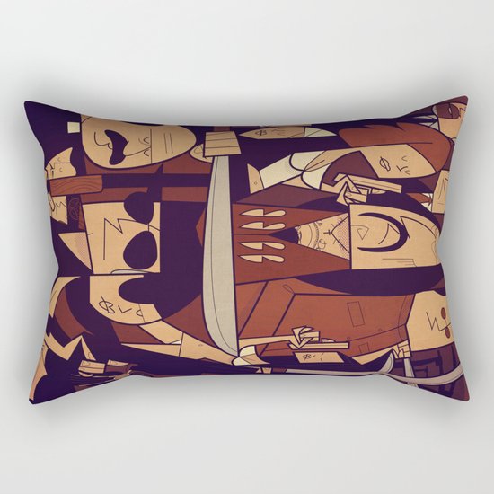 Machete Rectangular Pillow