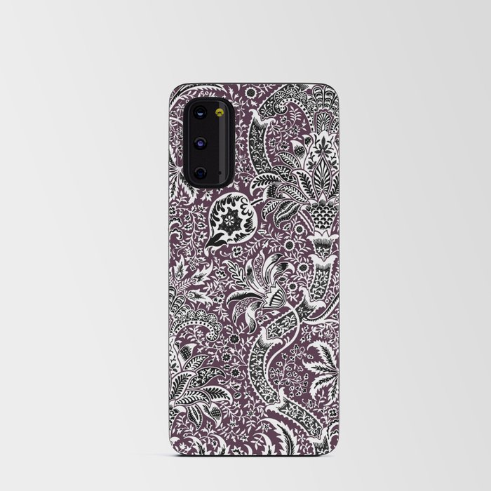 William Morris "India" 6. dark purple Android Card Case