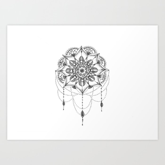 dreamcatcher art print by erzaguri society6