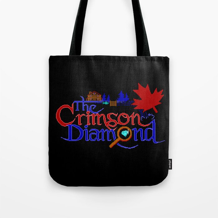 The Crimson Diamond colour logo Tote Bag