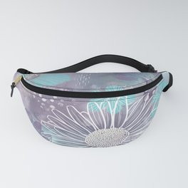 Abstract Flowers 1 Fanny Pack