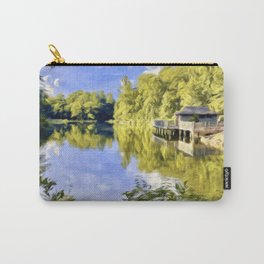 The Mirrored Lake of Silver Dreams Carry-All Pouch