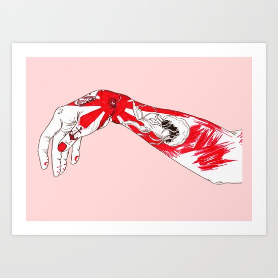 Deep Sea Art Print