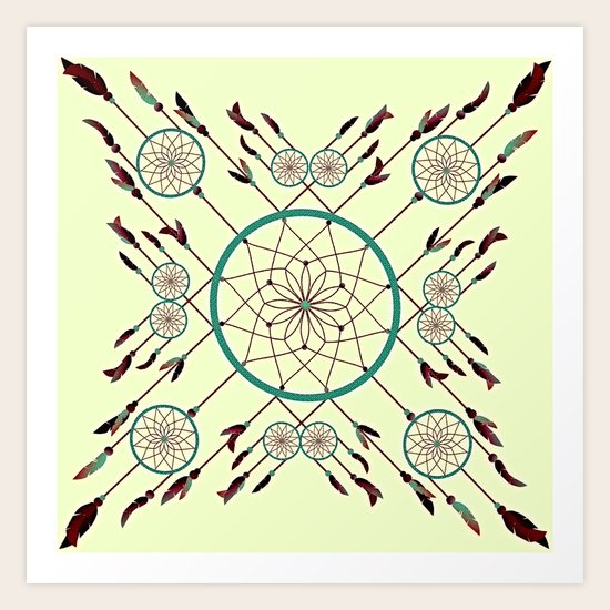 Dream Catching Art Print
