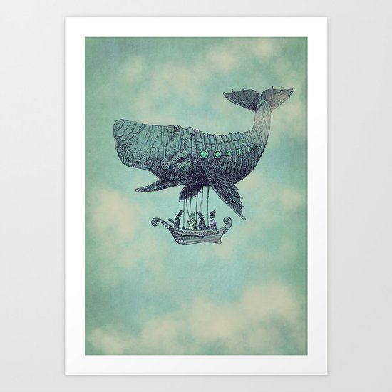 Tea at 2,000 Feet Art Print
