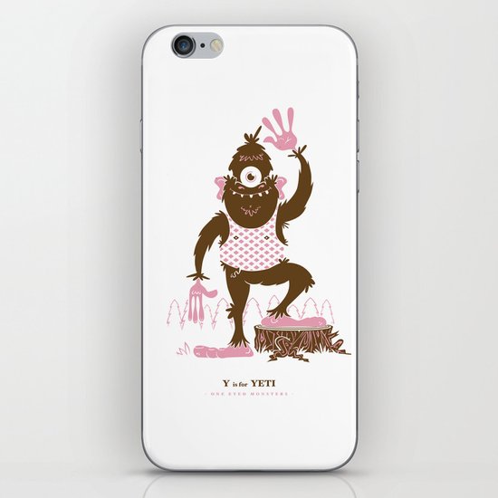Y is for Yeti iPhone & iPod Skin