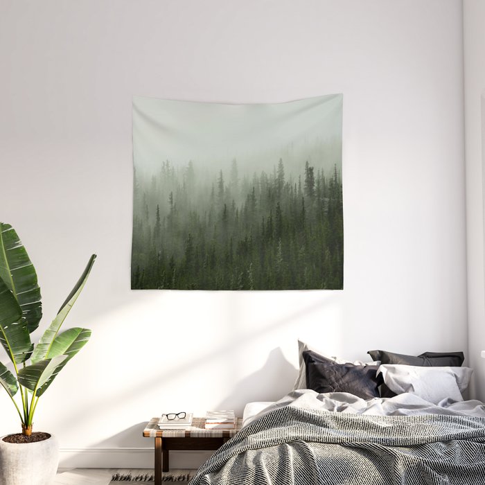 Misty Mountain Wall Tapestry by Newyorker01 Society6