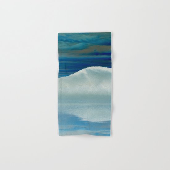 Ice in the Morning on Lake George Hand & Bath Towel