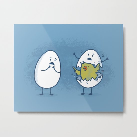EGGsplosion! Metal Print