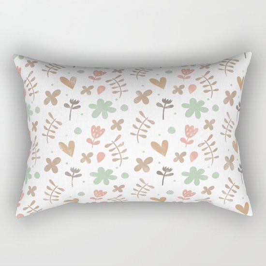 Colorful Lovely Pattern II Rectangular Pillow