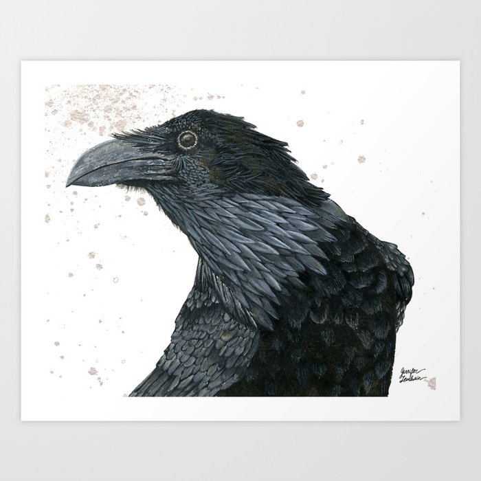 Raven Croft 2 Art Print