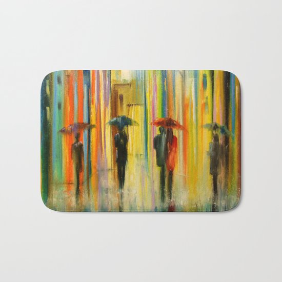 Rainy day Bath Mat
