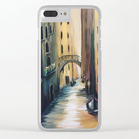Where My Heart Roams Clear iPhone Case