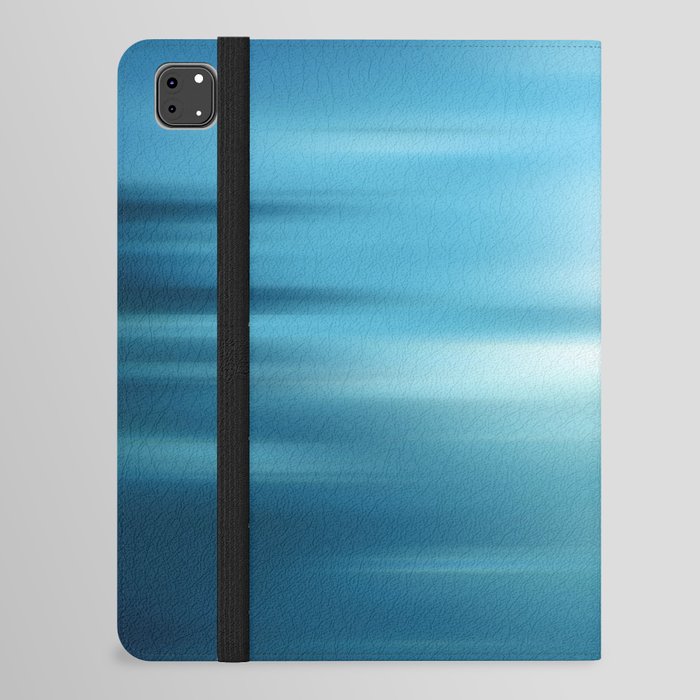Underwater blue background iPad Folio Case