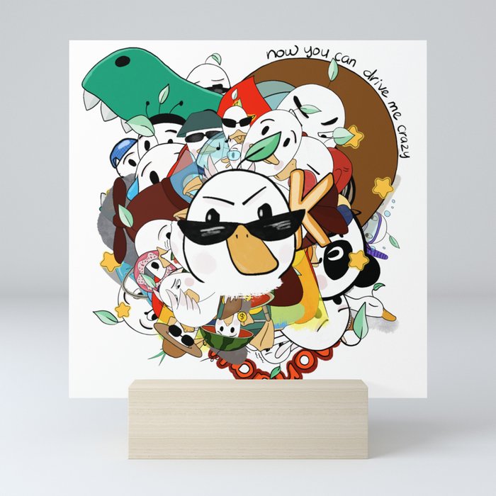 Madness Doo Doo Duck 03 Mini Art Print