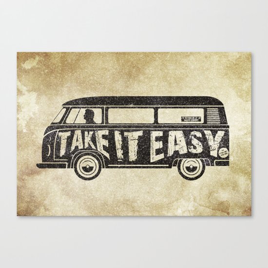 Take it Easy - tribute Canvas Print