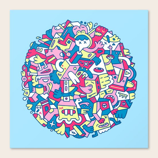 Funble Canvas Print