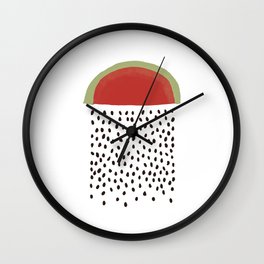 Watermelon 3 Wall Clock