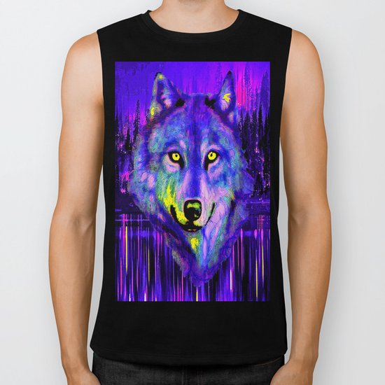 WOLF Biker Tank