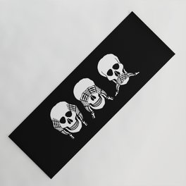 Skeleton Yoga Mats Society6