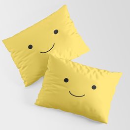 Happy 2 yellow  Pillow Sham