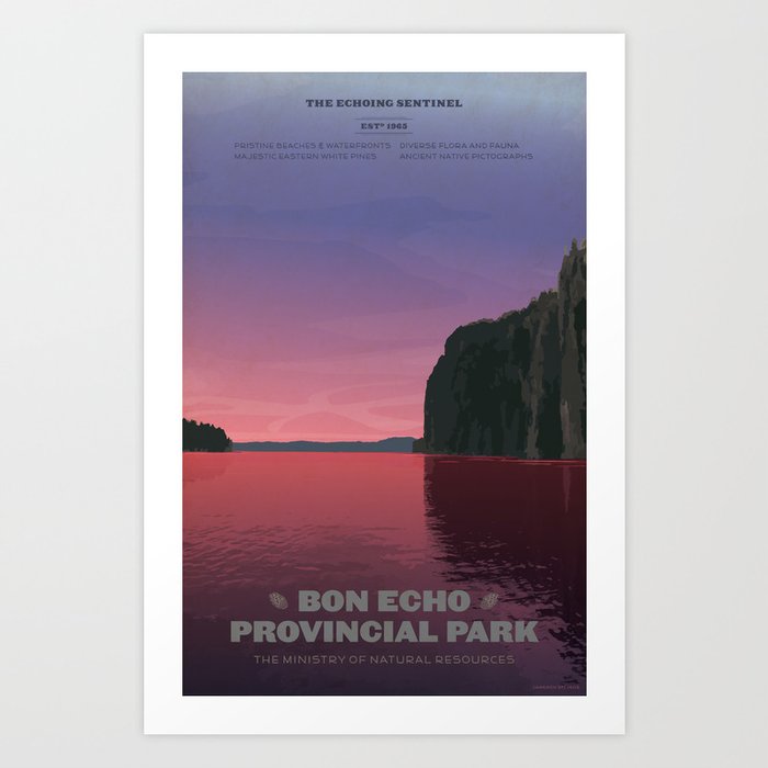Bon Echo Provincial Park Kunstdrucke Bon Echo Provincial Park Kunstdrucke