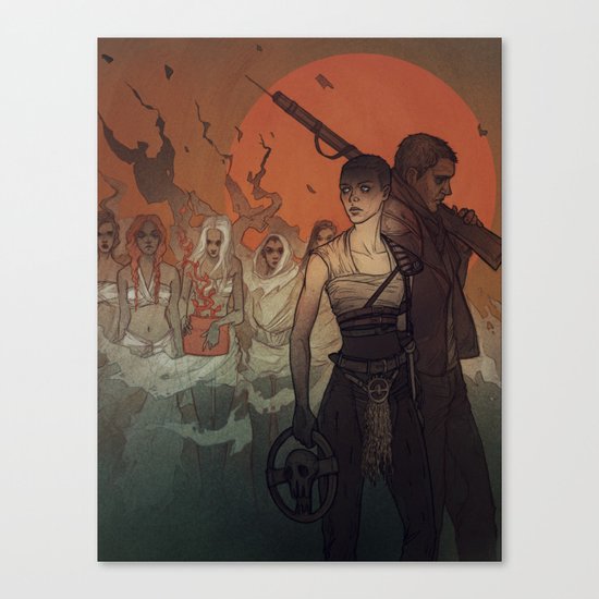 Blood, seed and milk Canvas Print