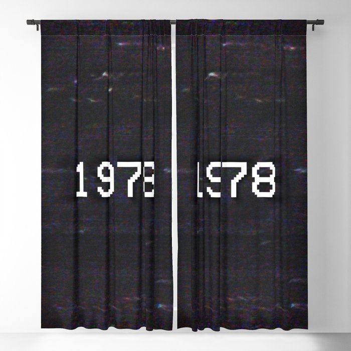 1978 Blackout Curtain