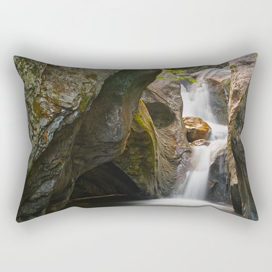 Texas Falls Rectangular Pillow