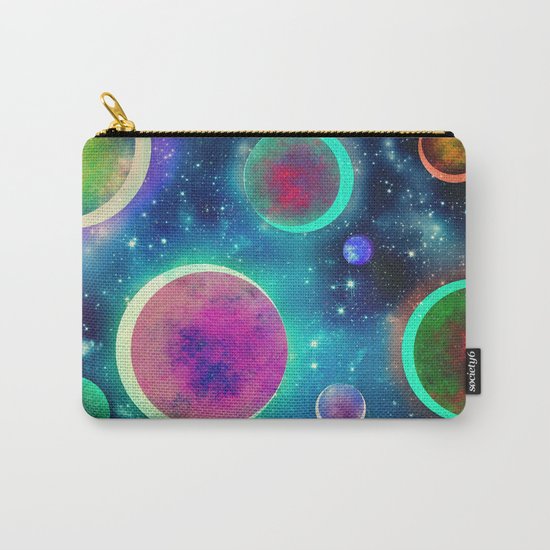 Festive Planets Carry-All Pouch