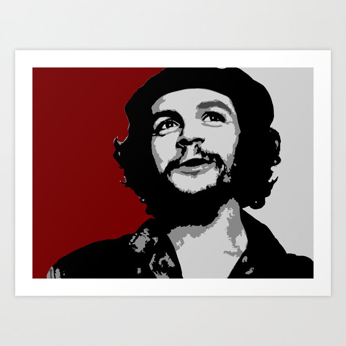 Ernesto Che Guevara hand-drawn illustration vector image, Ernesto