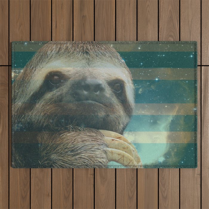 Ragin' like sloth!  Outdoor Rug
