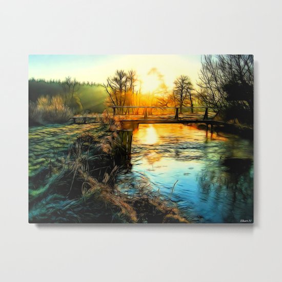 Winter Dawn Metal Print