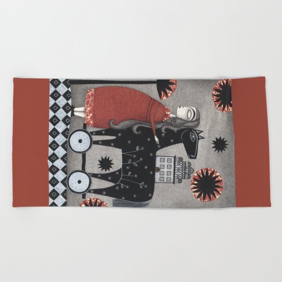 Where to? Beach Towel