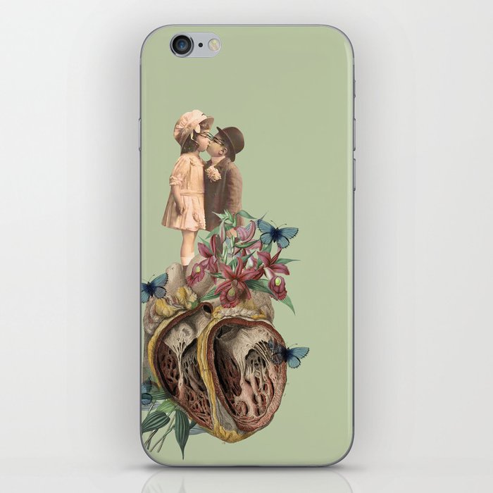children don't grow up, our bodies get bigger but our hearts get torn up. iPhone Skin