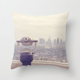The View: Los Angeles Throw Pillow